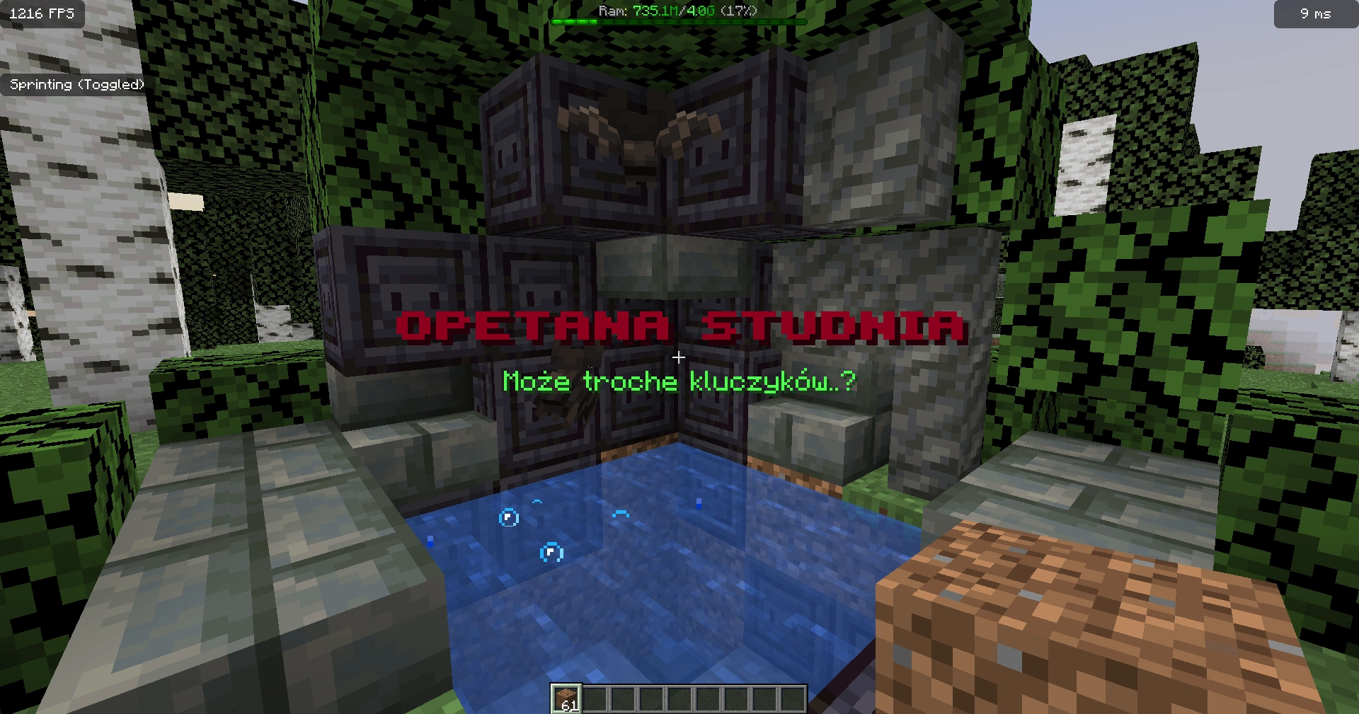 Minecraft plugin eventowy na studnie - codepack