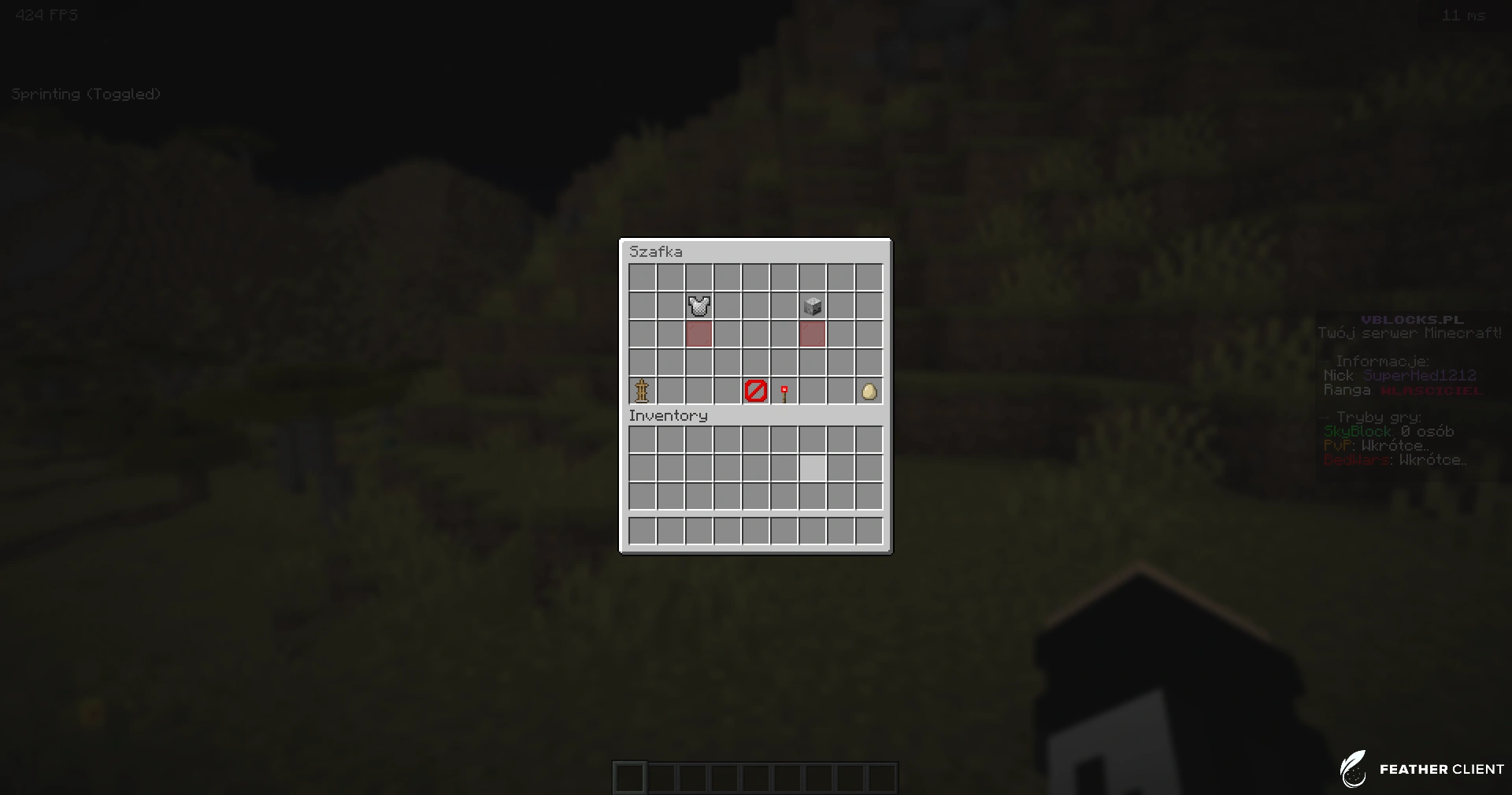 Minecraft plugin na szafke z anarchii.gg - codepack