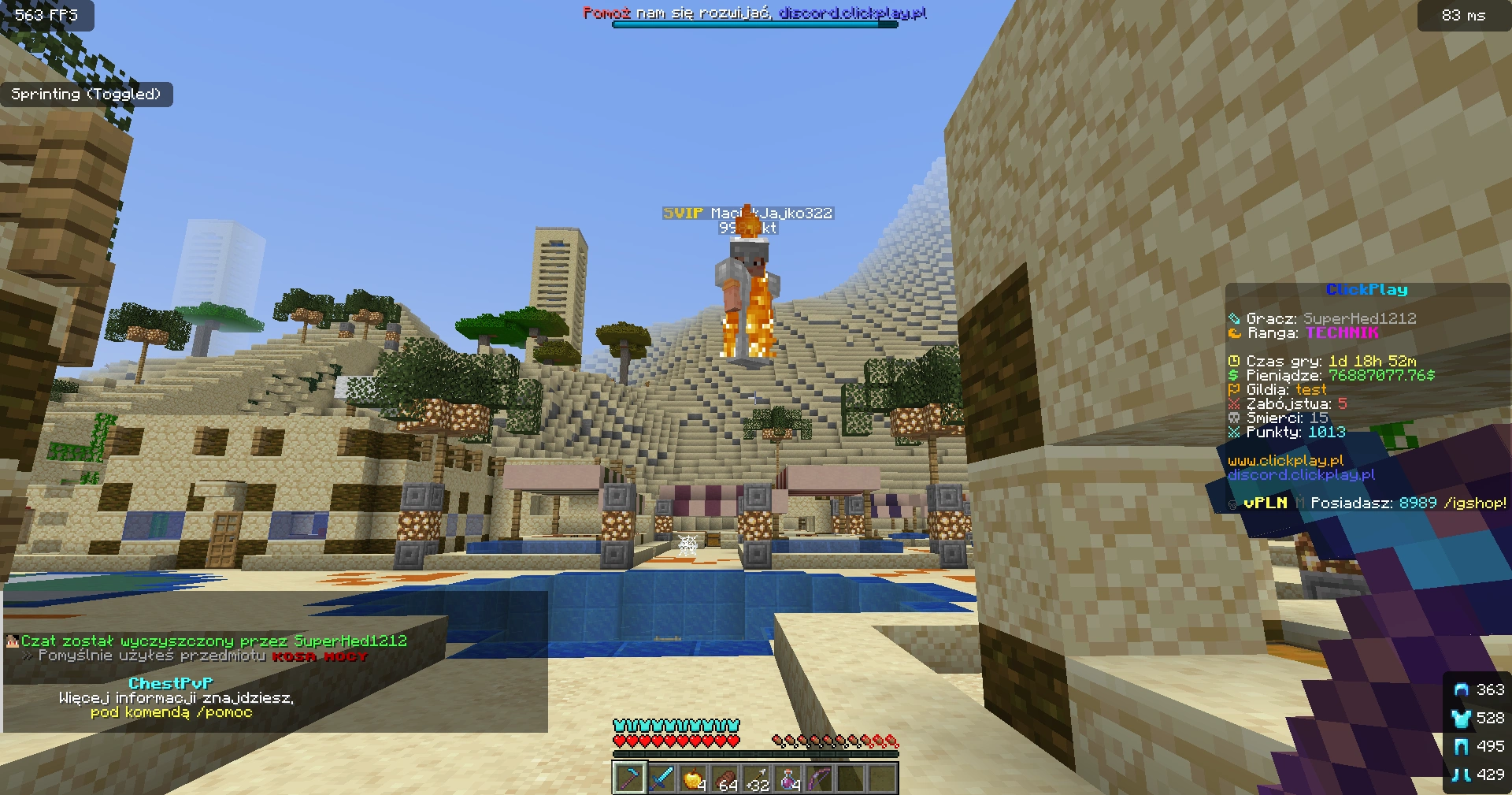 Minecraft wykonanie serwera - codepack