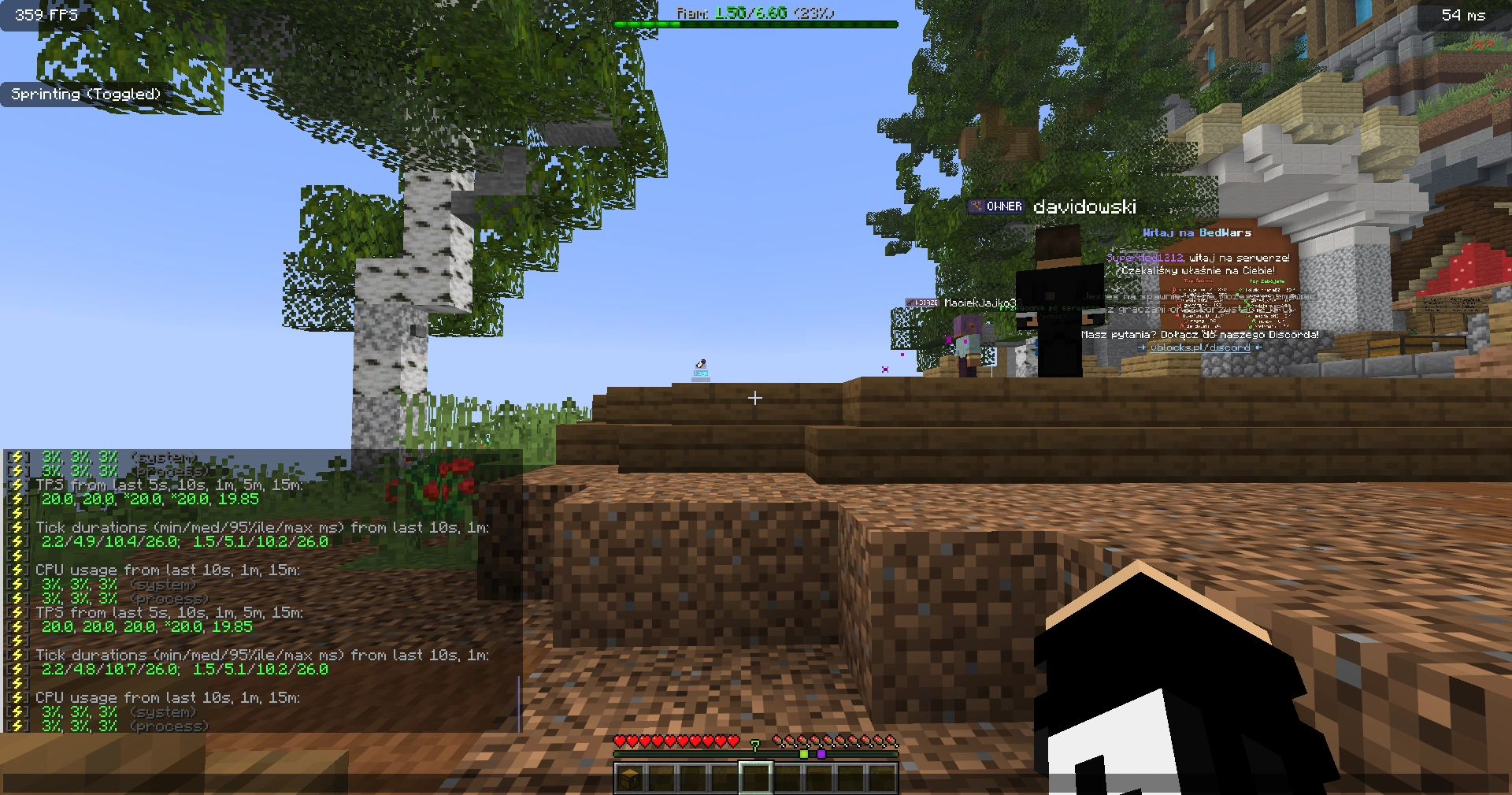 Minecraft wykonanie trybu bedwars - codepack